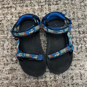 Teva Kids Blue Patterned Sandals